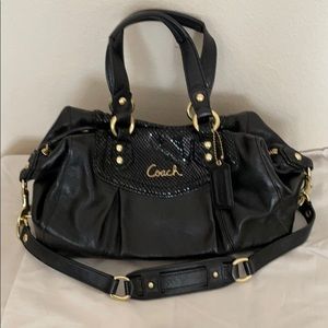Coach black bag